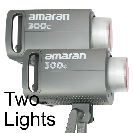 Amaran 300c RGB LED Monolight 2-light Kit